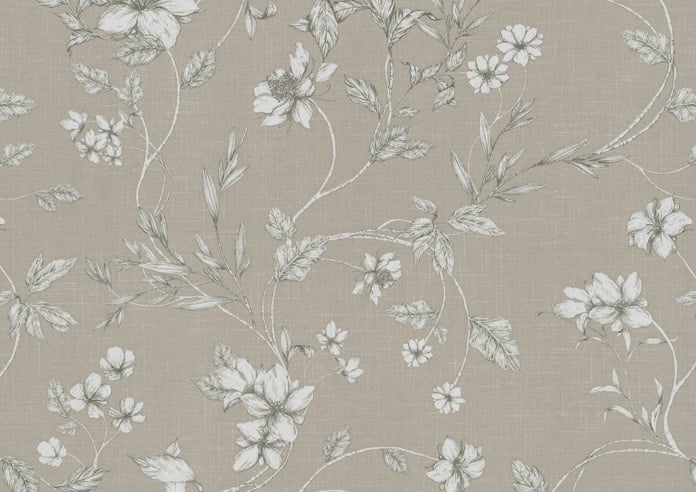 Etched Vine, Sandstone - Twist&Fit Roman Blind - Image 7